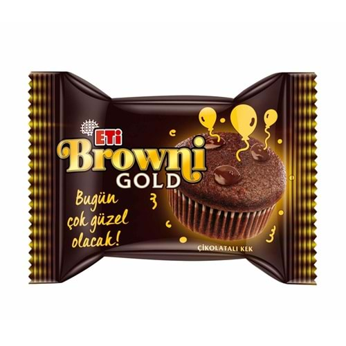 ETİ BROWNİ GOLD ÇİKOLATA SOSLU ÇİKOLATALI KEK 45G