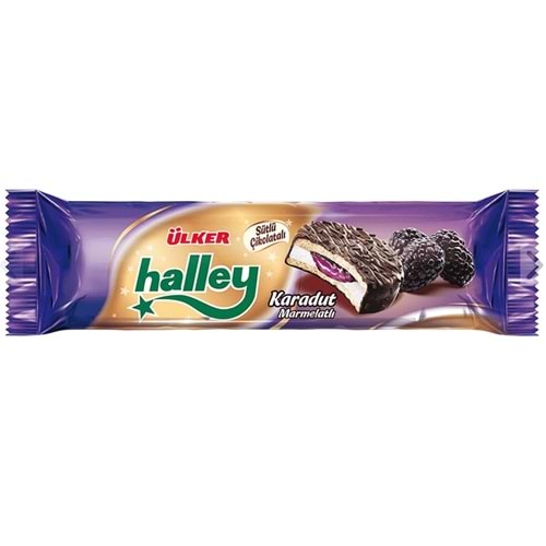ÜLKER HALLEY KARADUT MARMELATI 74G