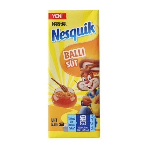 NESTLE NESQUİK BALLI SÜT 180ML