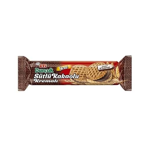ETİ BURCAK SÜTLÜ KAKAOLU KREMALI 100G