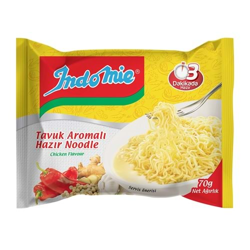 İNDOMİE TAVUK ÇEŞNİLİ HAZIR NOODLE 70G