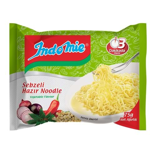 İNDOMİE SEBZE ÇEŞNİLİ HAZIR NOODLE 75g