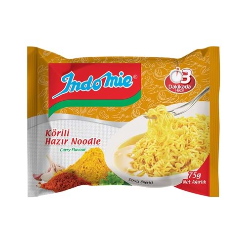İNDOMİE KÖRİ AROMALI HAZIR NOODLE 70G