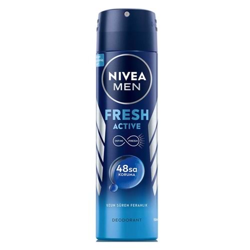 NIVEA FRESH ACTIVE DEODORANT 150ML SPREY
