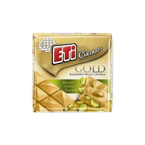 ETİ ÇİKOLATA GOLD BÜTÜN ANTEP FISTIKLI 60G