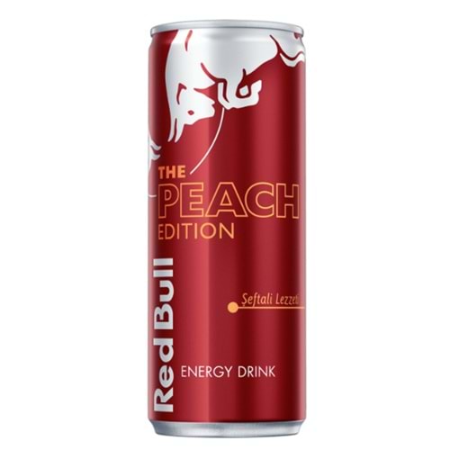 REDBULL PEACH EDITION ŞEFTALİ LEZZETİ 250ml