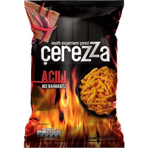 ÇEREZZA ACILI ACI BAHARATLI CİPS 130G