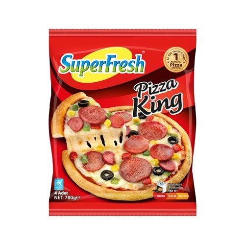 SUPERFRESH PİZZA KİNG 780G 4LÜ