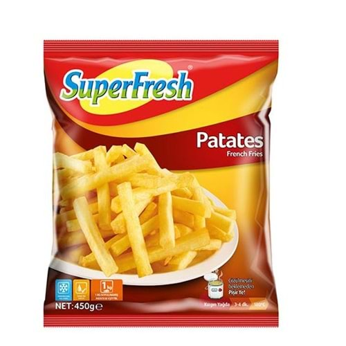 SUPERFRESH PATATES PARMAK 9X9 1000G