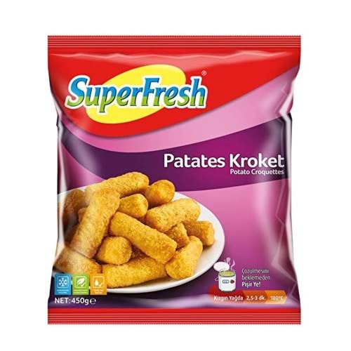 SUPERFRESH PATATES KROKET 450G