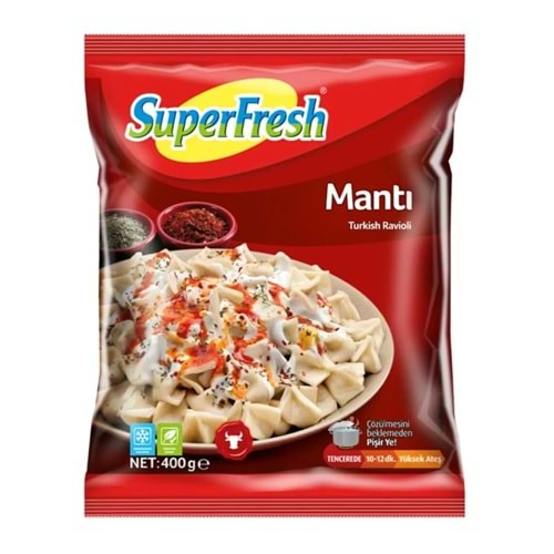 SUPERFRESH MANTI 400G