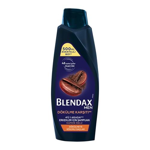 BLENDAX KAFEİN ÖZLÜ ŞAMPUAN DÖKÜLME KARŞITI 500ML