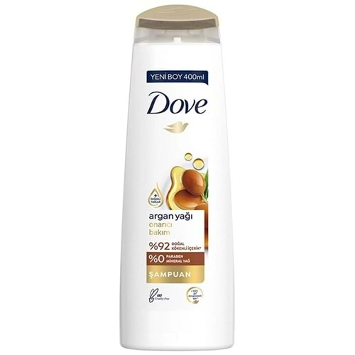 DOVE ARGAN YAĞI ONARICI BAKIM ŞAMPUAN 400ML