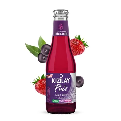 KIZILAY AÇAİ & ÇİLEK AROMALI 200ML