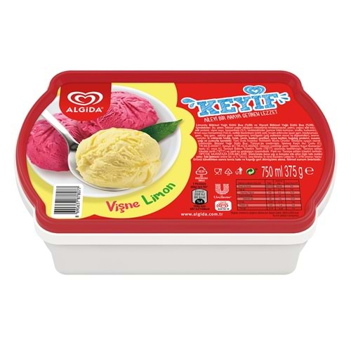 ALGİDA KEYİF VİŞNE-LİMON 750ML