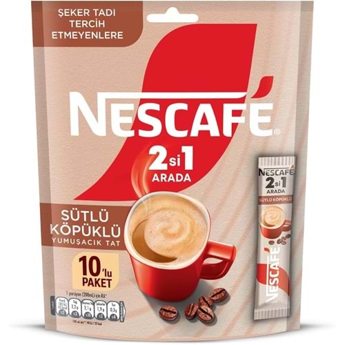NESCAFE 2Sİ1 ARADA 10G 10LU PAKET