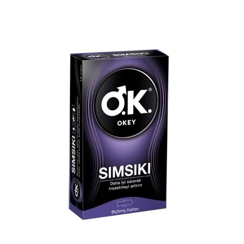 O.K OKEY SIMSIKI CONDOM 10 ADET