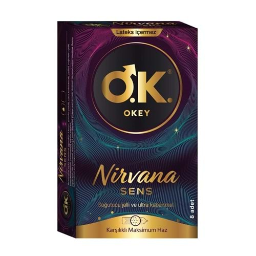 O.K OKEY NİRVANA SENSSATİON 10 ADET