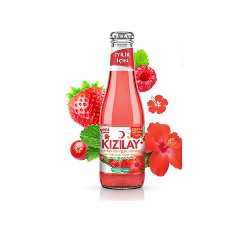 KIZILAY KIRMIZI MEYVELER- HİBİSKUS 200ML