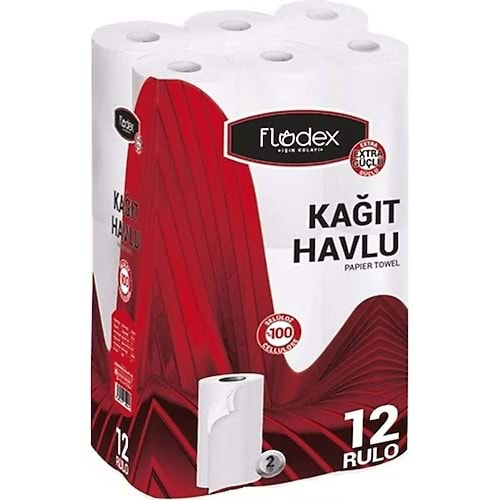 FLODEX KAĞIT HAVLU 12 Lİ 2 KATLI