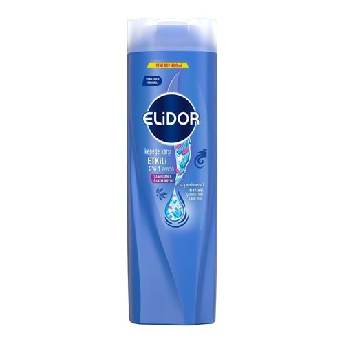 ELİDOR KEPEĞE KARŞI ETKİLİ 2Sİ1 ARADA 400ML