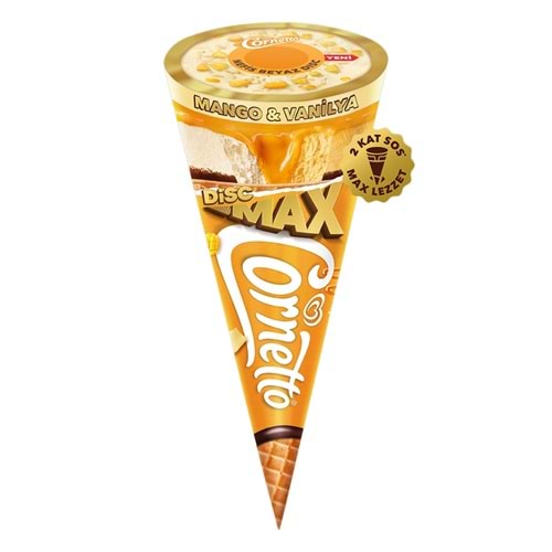 ALGİDA DİSC MAX CORNETTO MANGO & VANİLYA 130ML