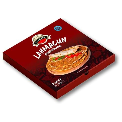 TOROS LAHMACUN DONDURULMUŞ 5 ADET 700G