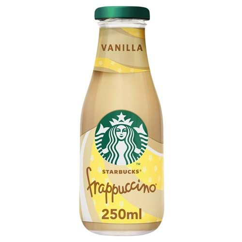 STARBUCKS FRAPPUCİNO VANİLLA 250ML CAM ŞİŞE