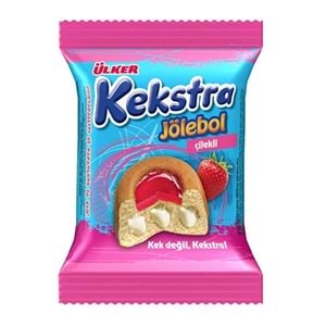 ÜLKER KEKSTRA JÖLEBOL ÇİLEKLİ 40G