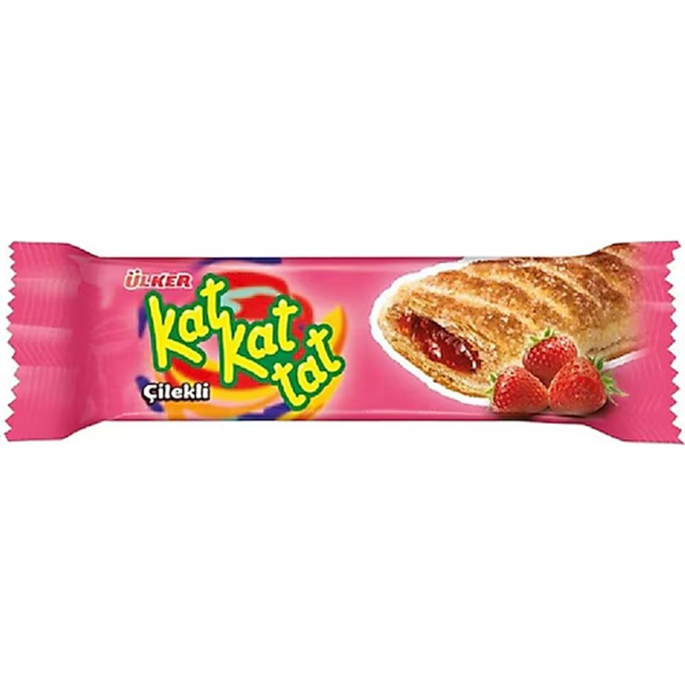 ÜLKER KAT KAT TAT ÇİLEKLİ 28G