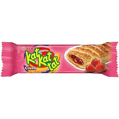 ÜLKER KAT KAT TAT ÇİLEKLİ 28G