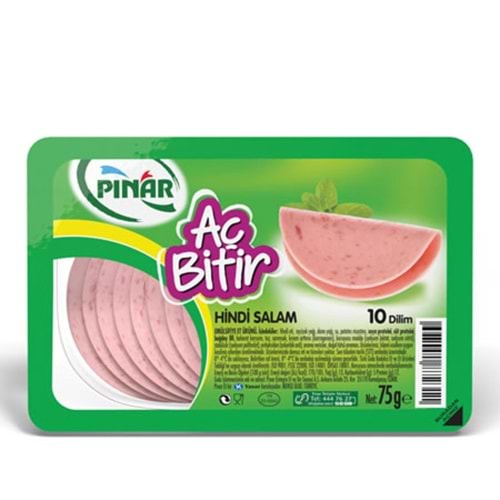 PINAR AÇ BİTİR HİNDİ SALAM 75G