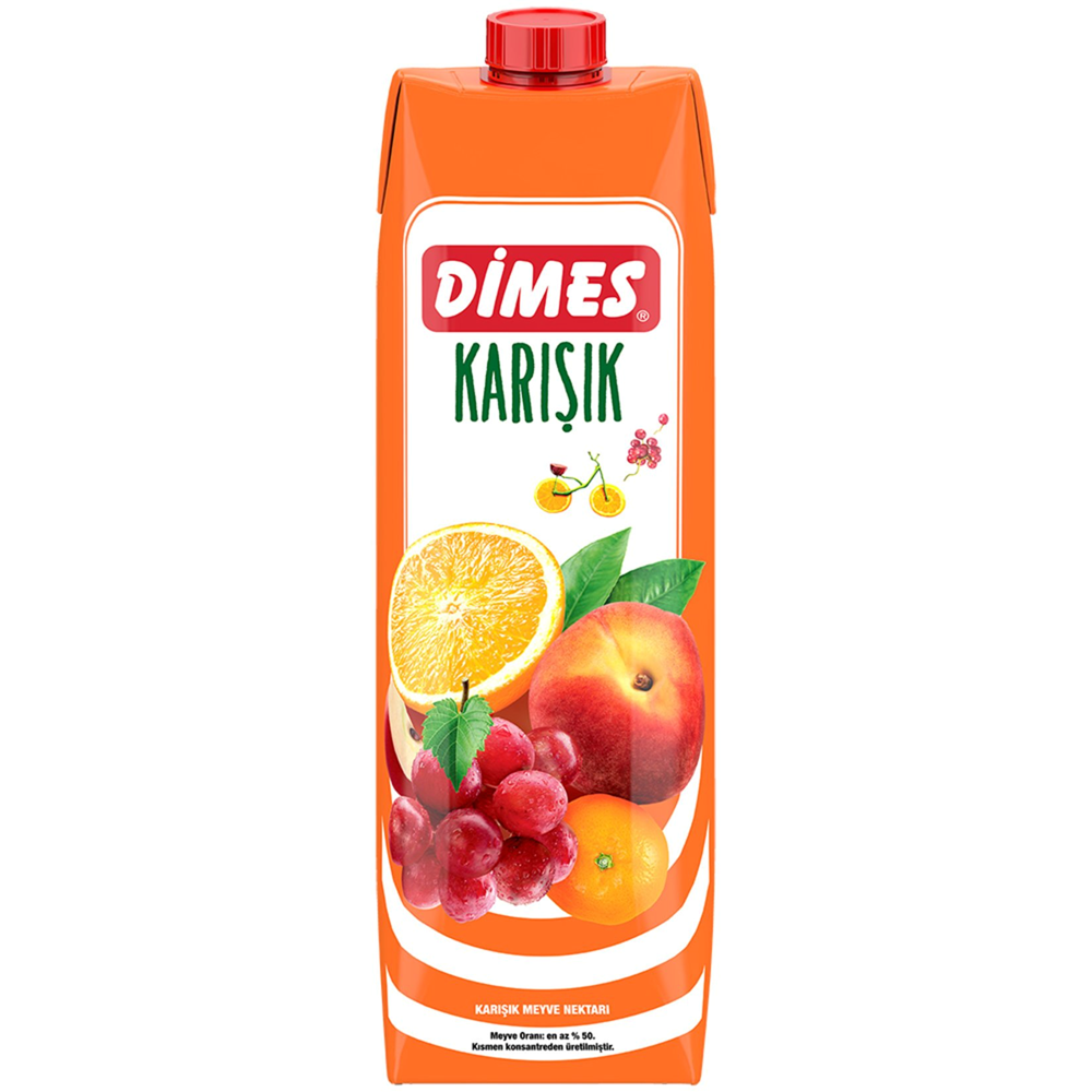 DİMES 1 LT KARIŞIK MEYVE NEKTARI