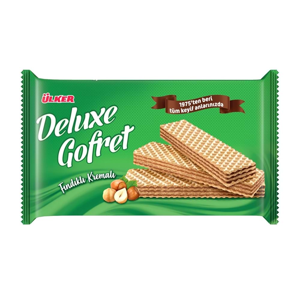 ÜLKER DELUXE FINDIKLI GOFRET 220G
