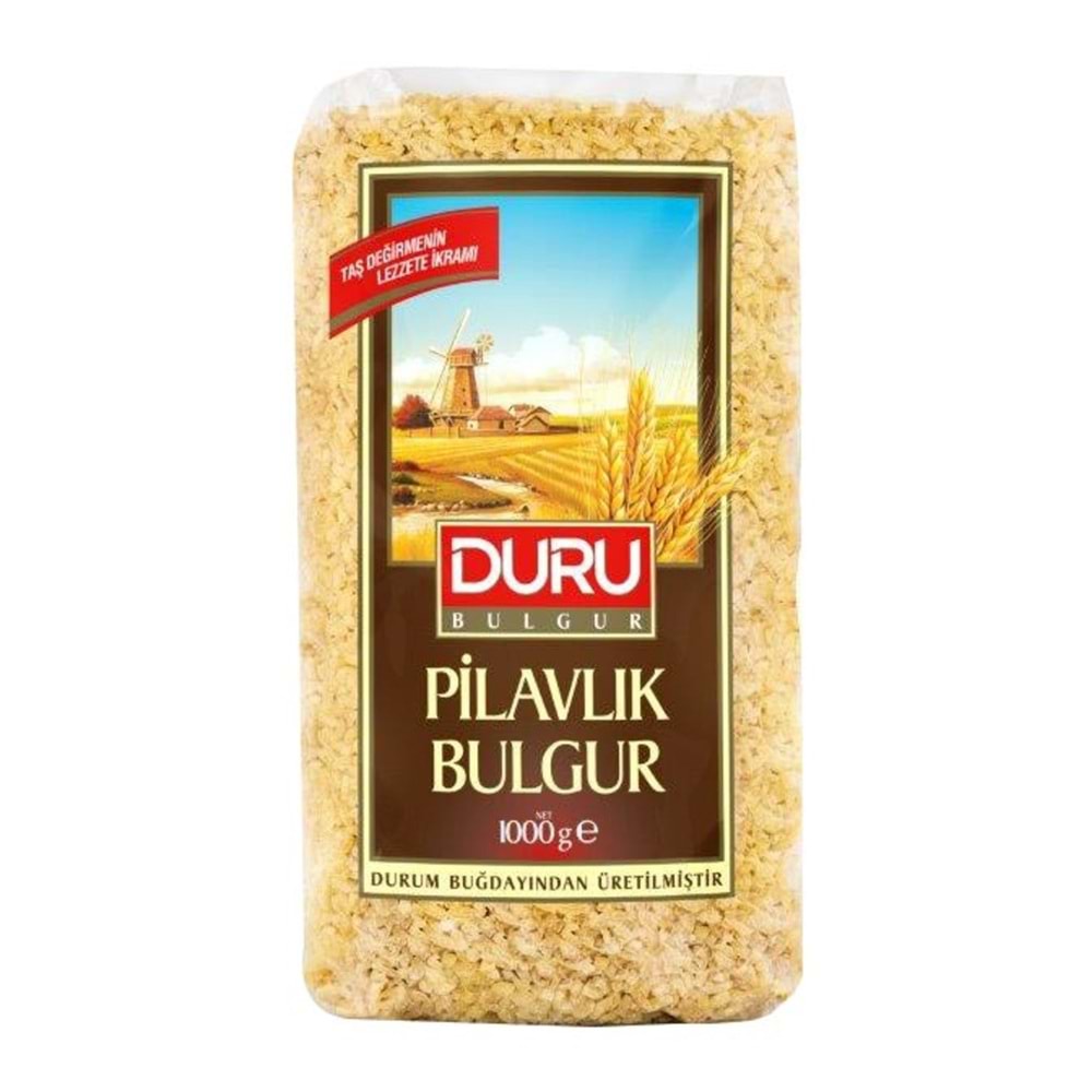 DURU PİLAVLIK BULGUR 1 KG.