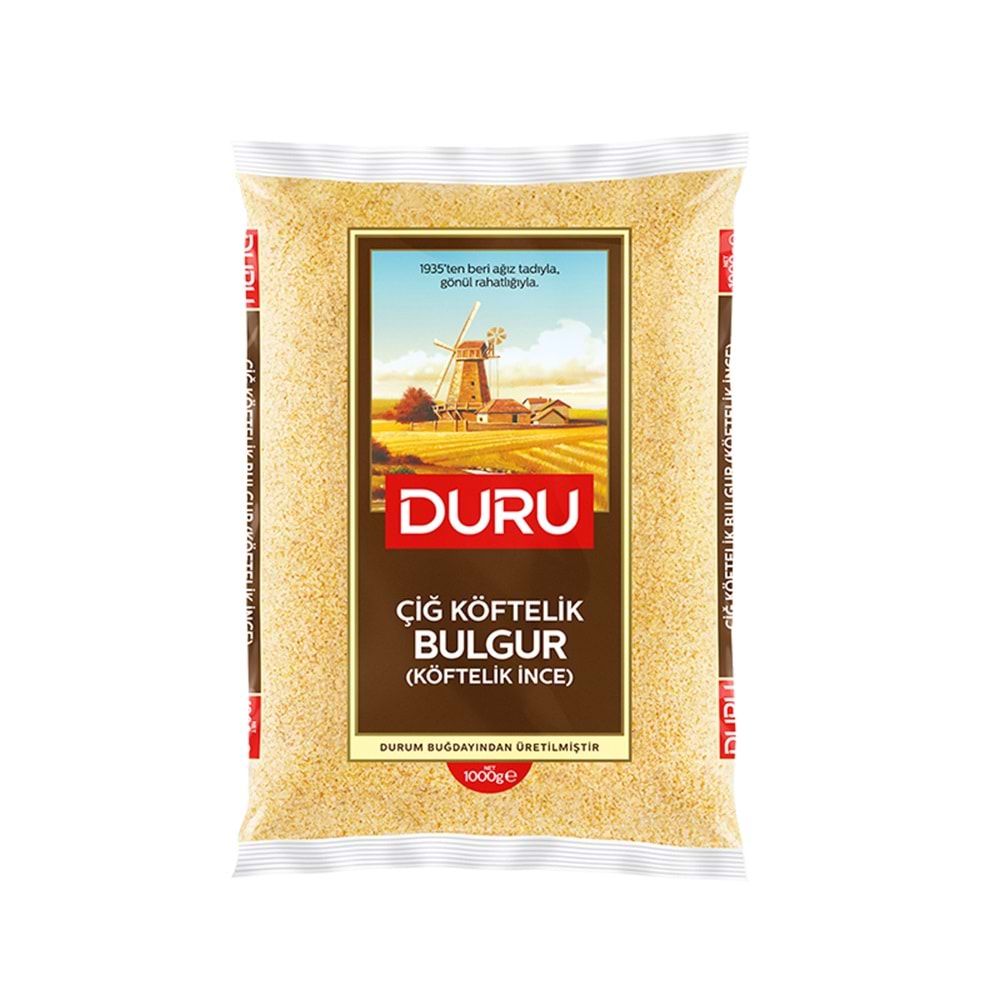 DURU KÖFTELİK BULGUR (KISIRLIK) 1000G