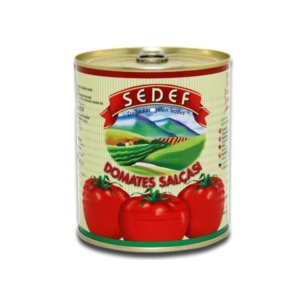 SEDEF 800 GR DOMATES PÜRESİ