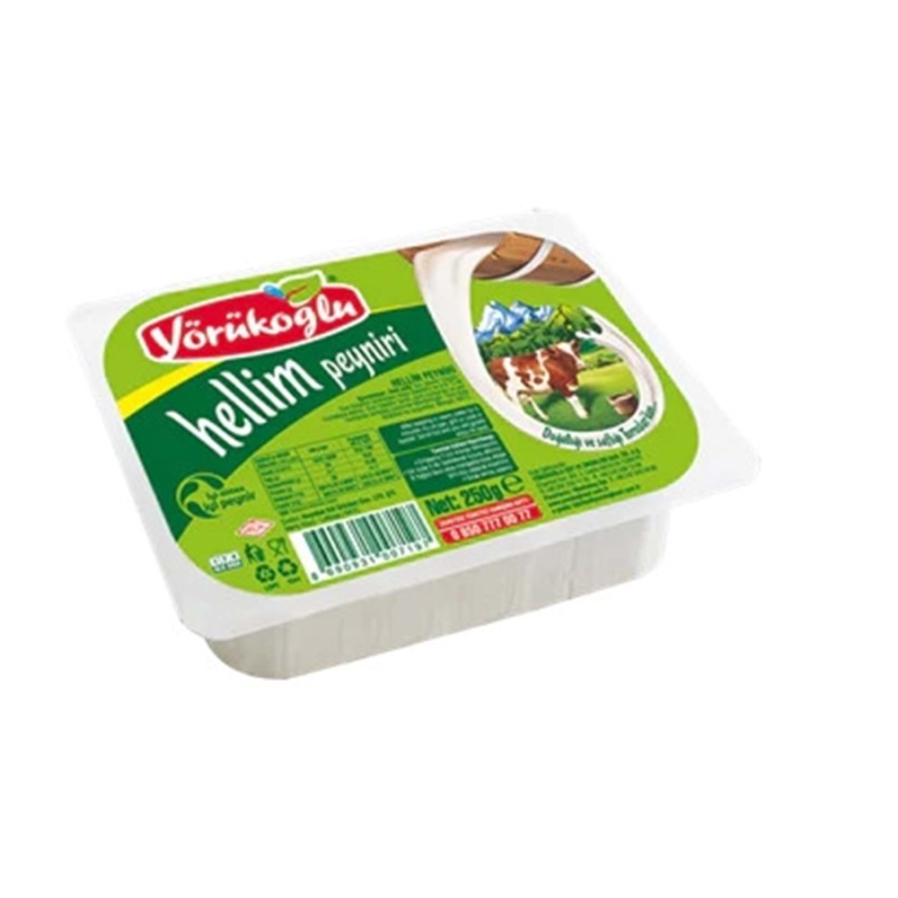 YÖRÜKOĞLU HELLİM PEYNİRİ 250G