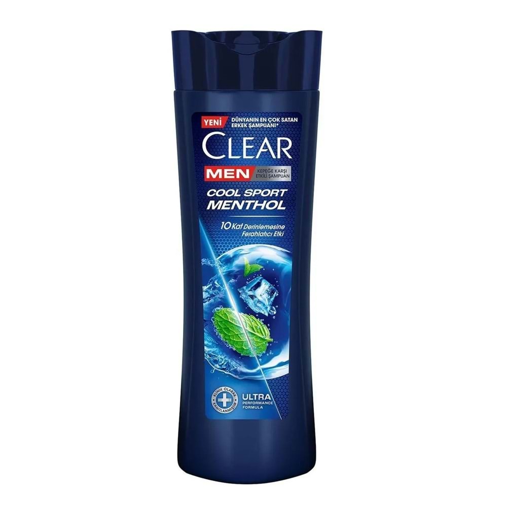 CLEAR MEN COOL SPORT MENTHOL ŞAMPUAN 350ML