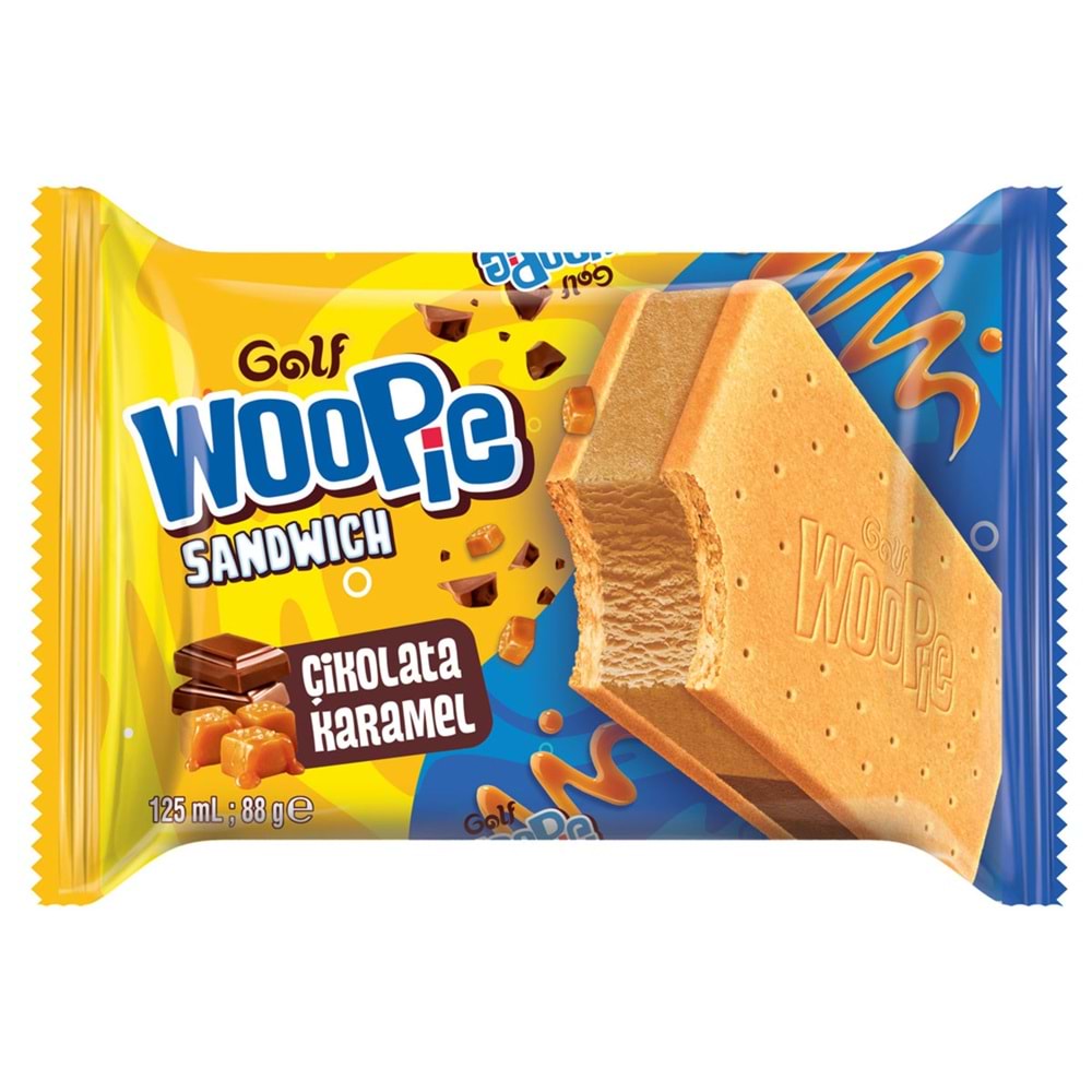 GOLF WOOPİE SANDWICH ÇİKOLATA KARAMEL 125ML