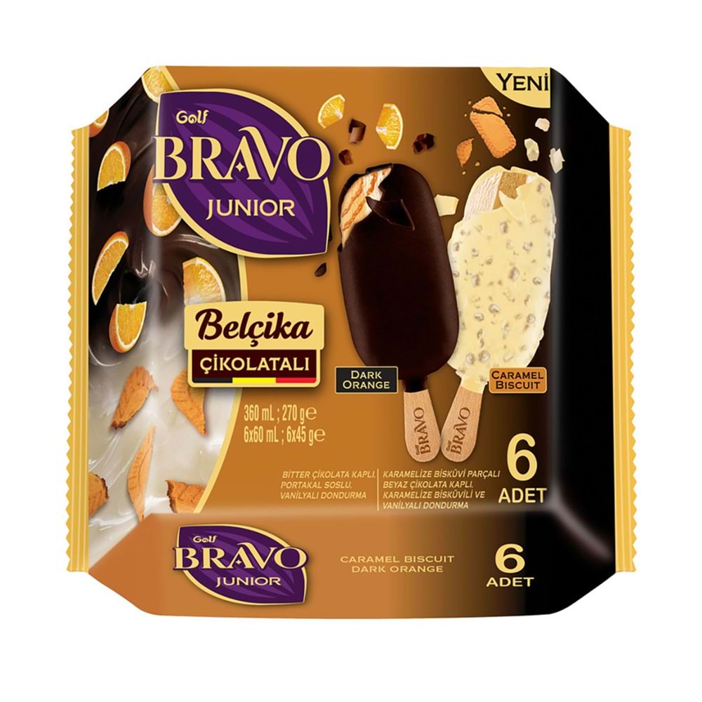 GOLF BRAVO JR MP ORG.DRK-CRML.360ML