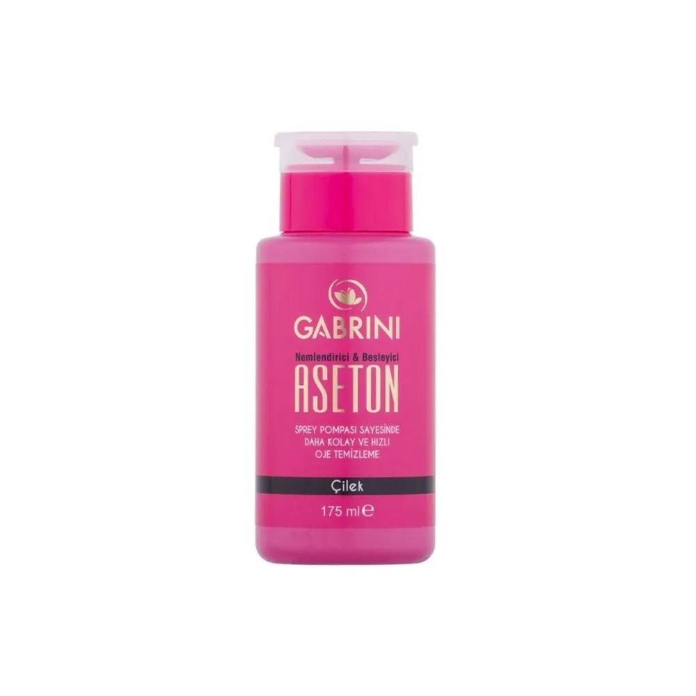 GABRINI ASETON ÇİLEK 175ML POMPALI