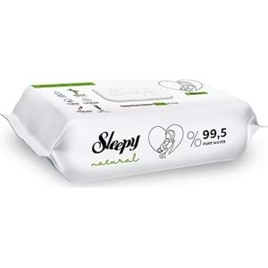 SLEEPY NATURAL ISLAK HAVLU 90 ADET YENİ DOĞAN
