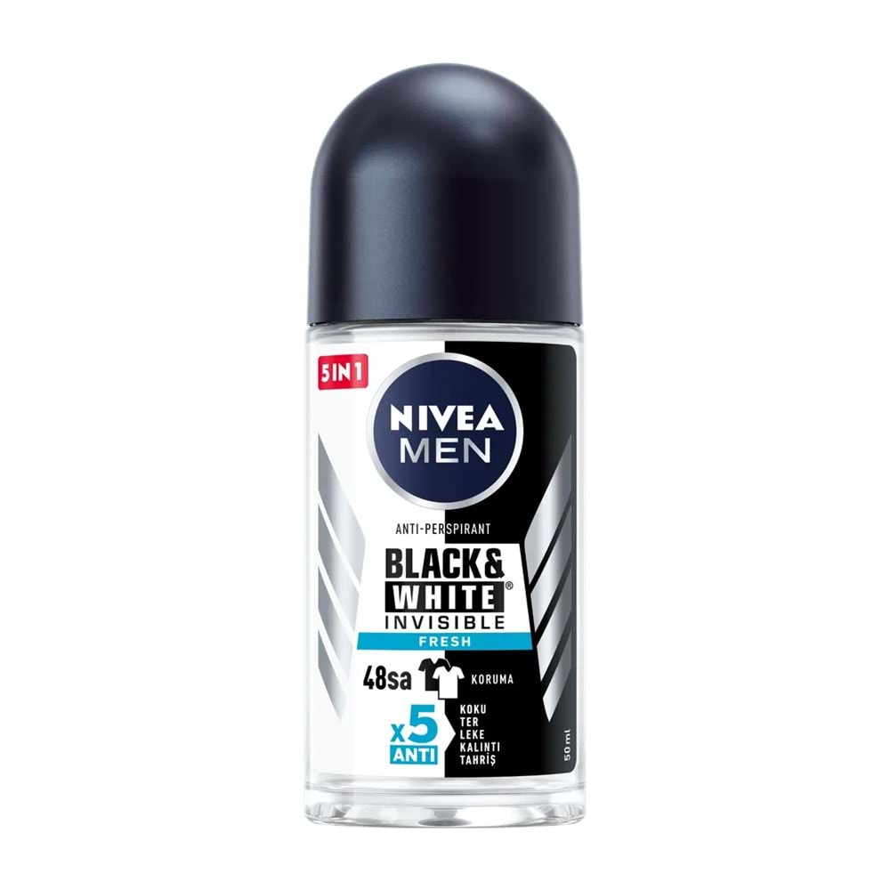 NIVEA MEN BLACK&WHITE ROOL-ON 50ML
