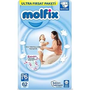 MOLFİX NO:6 EXTRA LARGE 15+ 62 ADET