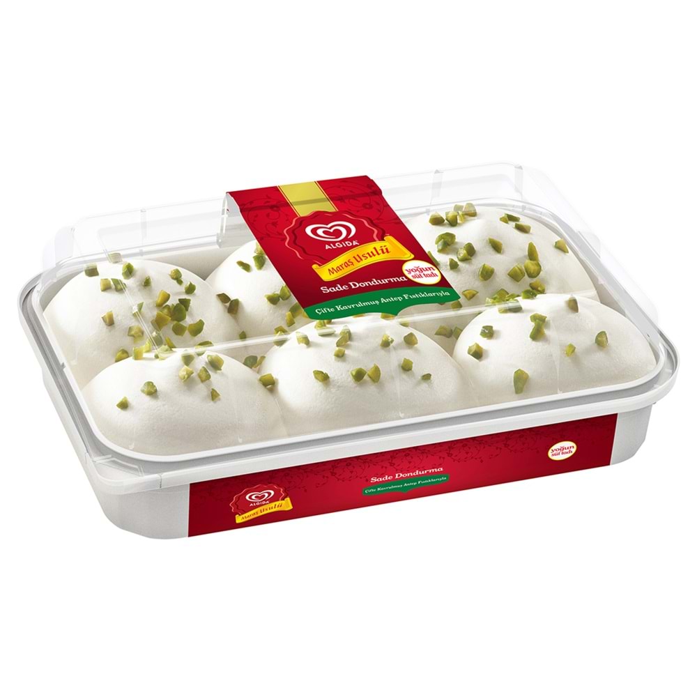 ALGİDA MARAŞ USULÜ SADE DONDURMA ÇİFTE KAVRULMUŞ 500ML