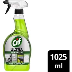 CİF ANINDA ETKİ KİR&YAĞ SÖKÜCÜ SPREY 1025 ML