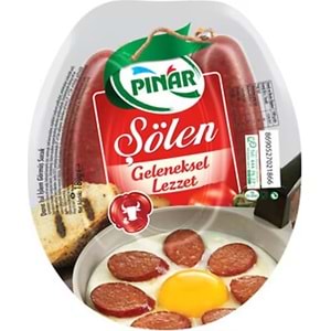 PINAR ŞÖLEN GELENEKSEL LEZZET DANA IŞIL İŞLEM GÖRMÜŞ SUCUK 180G