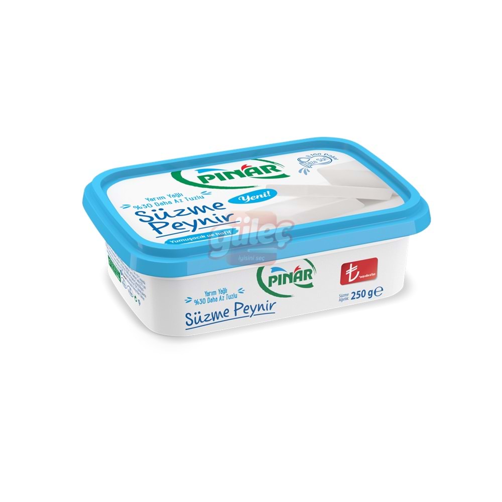 PINAR SÜZME PEYNİR YARIM YAĞLI 250G