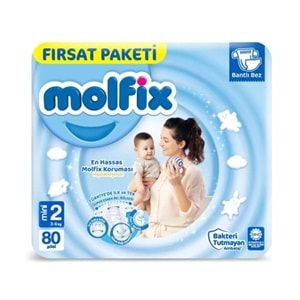 MOLFİX MİNİ 2 NUMARA 3 - 6 KG 80 ADET